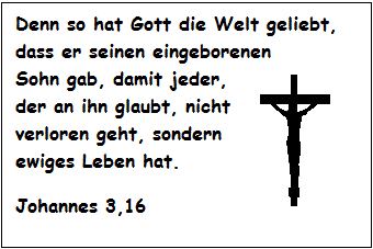 Johannes 3,16